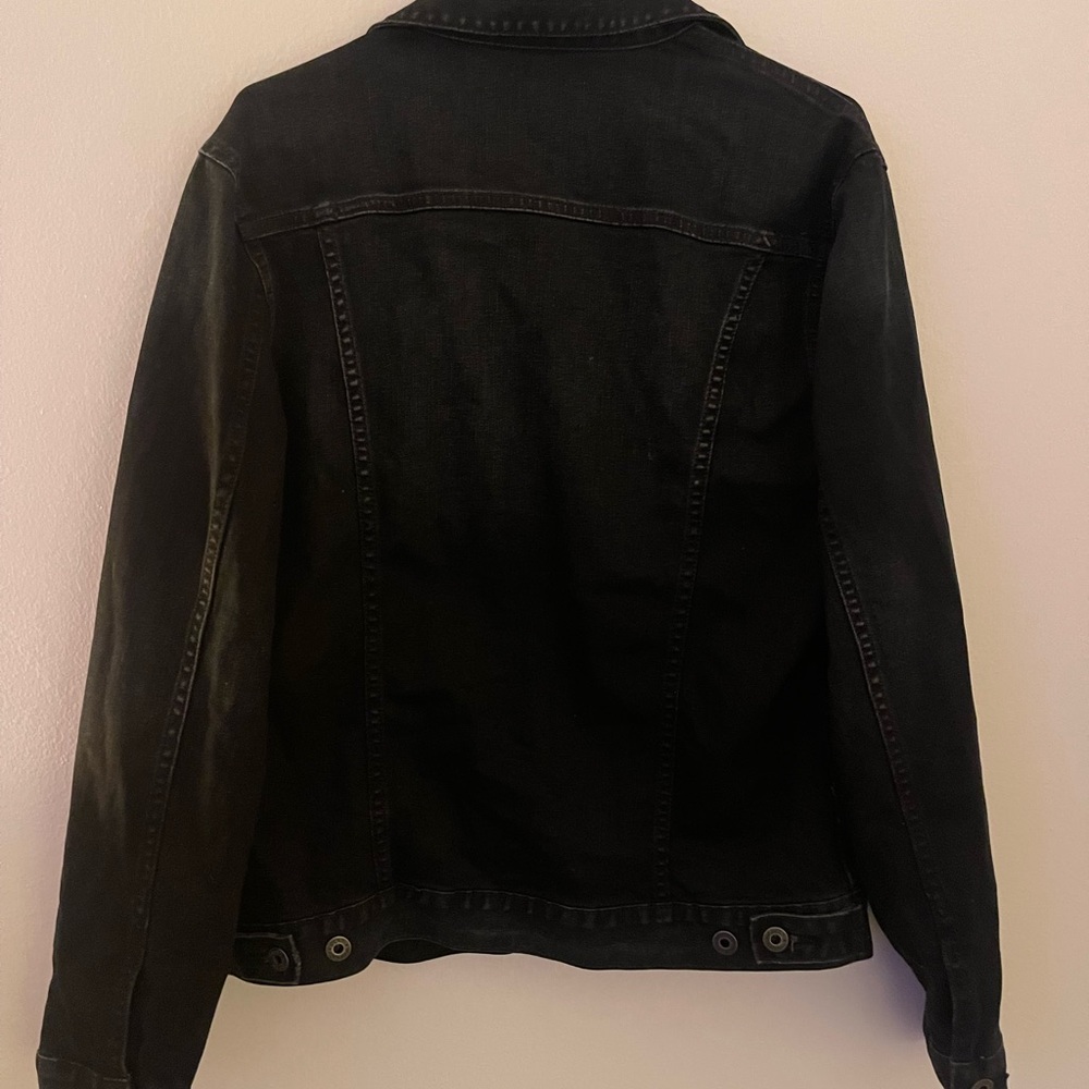 Lucky Brand Black Lightweight Shirt Jacket - Picture 3 of 3
